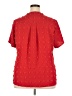 Blooming Jelly 100% Polyester Red Short Sleeve Blouse Size XXL - photo 2