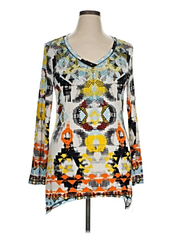 V Cristina Long Sleeve Blouse (view 1)