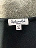 Splendid Solid Black Casual Dress Size S - photo 6