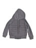 Old Navy 100% Polyester Solid Gray Zip Up Hoodie Size 3T - photo 1