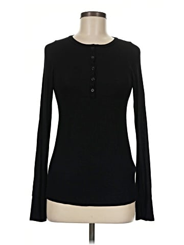 Michael Lauren Long Sleeve Henley (view 1)