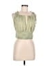 Forever 21 100% Polyester Green Sleeveless Blouse Size M - photo 1