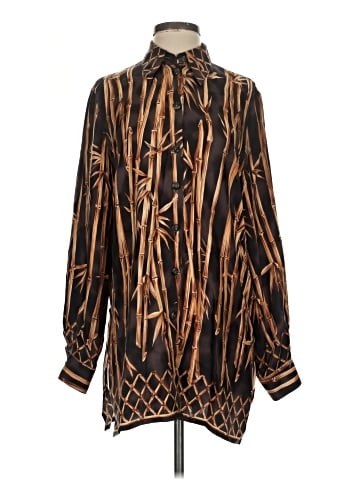 Escada by Margaretha Ley Long Sleeve Blouse (view 1)