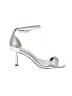 Vince Camuto Metallic Silver Sandals Size 8 1/2 - photo 1