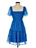 Rewind 100% Polyester Blue Cocktail Dress Size XS - photo 2