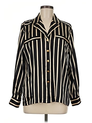 Escada by Margaretha Ley Long Sleeve Blouse (view 1)