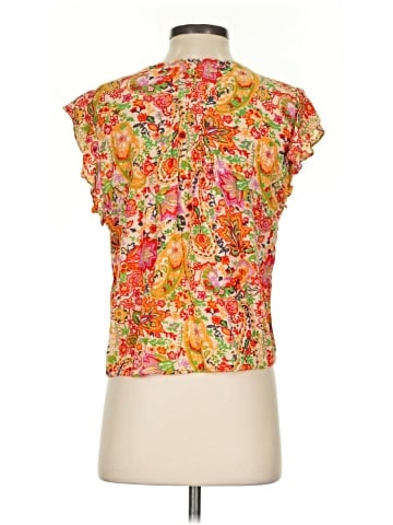 Cynthia Rowley Short Sleeve Blouse (view 2)