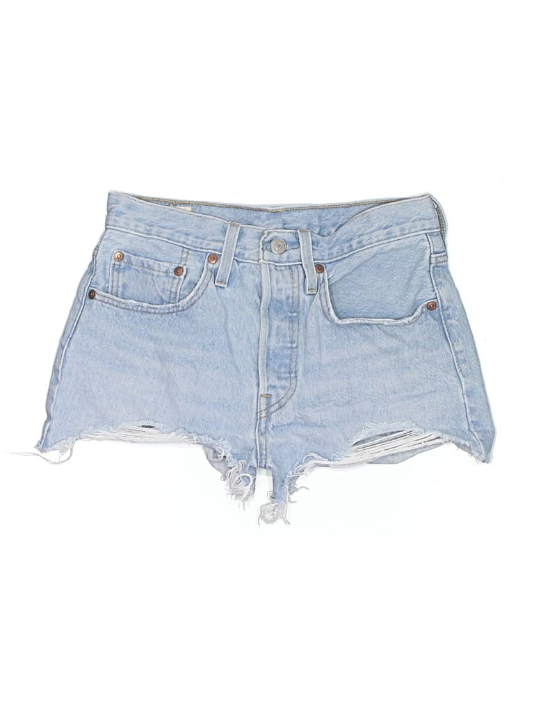 Pre-owned Levi's Denim Shorts In Blue