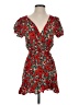 Zara Basic Floral Red Cocktail Dress Size XS - photo 1