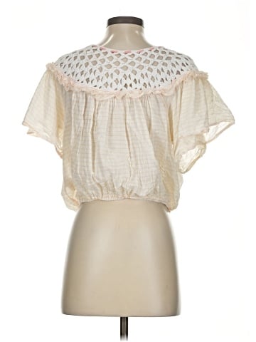 Free People Short Sleeve Blouse (view 2)