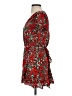 Zara Basic Floral Red Cocktail Dress Size XS - photo 5