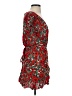 Zara Basic Floral Red Cocktail Dress Size XS - photo 4