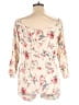 Wet Seal 100% Rayon Ivory Romper Size XL - photo 2