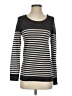 Cotélac 100% Laine (wool) Stripes Gray Wool Pullover Sweater Size Sm (1) - photo 1