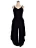 MSK 100% Rayon Solid Black Jumpsuit Size XL - photo 1