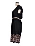 Max Edition Paisley Black Casual Dress Size L - photo 5