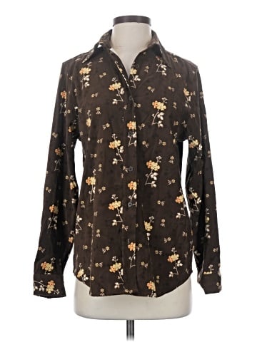 Basic Editions Long Sleeve Blouse (view 1)