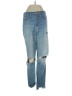 J.Crew Color Block Blue Jeans Size 26 waist - photo 1