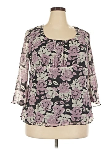 Studio 1940 3/4 Sleeve Blouse (view 1)