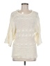 Mac & Jac Ivory Pullover Sweater Size M - photo 1