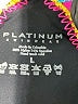 Platinum Argyle Black Swimsuit Top Size L - photo 3