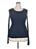 Hinge Blue Long Sleeve Top Size XXL - photo 1