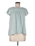 Ella Moss Teal Short Sleeve Blouse Size M - photo 1