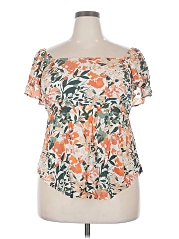 Threads 4 Thought Short Sleeve Blouse (view 1)