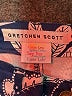 Gretchen Scott Designs Paisley Blue Casual Pants Size S - photo 7