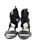 Audrey Brooke Black Sandals Size 9 1/2 - photo 2