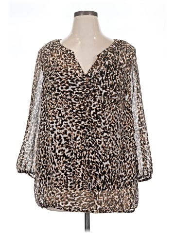 Liz Claiborne 3/4 Sleeve Blouse (view 1)