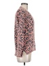 Ann Taylor Animal Print Pink Pullover Sweater Size M (petite) - photo 4