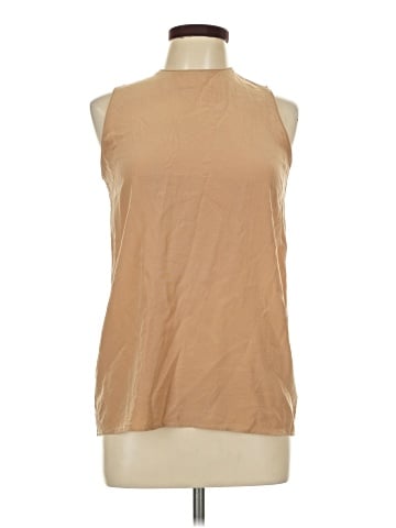 Linda Allard Ellen Tracy Sleeveless Silk Top (view 1)