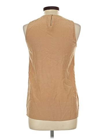 Linda Allard Ellen Tracy Sleeveless Silk Top (view 2)