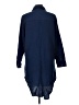 Dreamers 100% Cotton Blue 3/4 Sleeve Button-Down Shirt Size L - photo 2