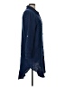 Dreamers 100% Cotton Blue 3/4 Sleeve Button-Down Shirt Size L - photo 4