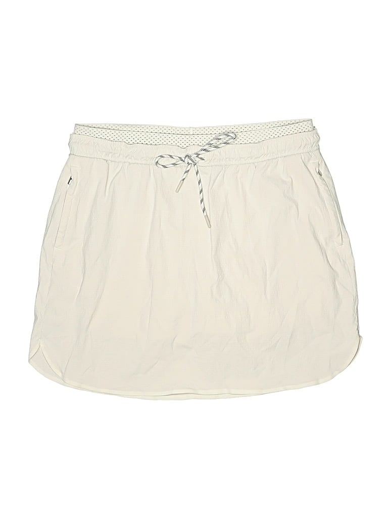 Pre-owned Athleta Skort In Ivory