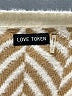 Love Token Chevron-herringbone Tan Pullover Sweater Size L - photo 7