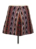 Assorted Brands 100% Cotton Stripes Brown Casual Skirt Size M - photo 2