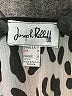 Joseph Ribkoff Animal Print Silver Long Sleeve Blouse Size 8 - photo 7