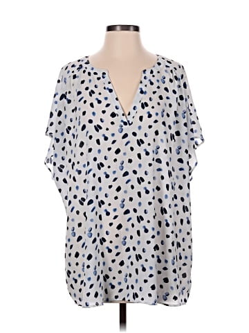 Banana Republic Factory Store Short Sleeve Blouse (view 1)