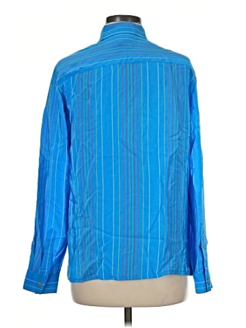 Evan Picone Long Sleeve Silk Top (view 2)