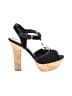 Guess Black Wedges Size 9 1/2 - photo 1