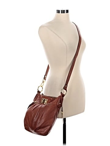 B Makowsky Leather Crossbody Bag (view 2)