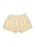 Roxy Stripes Yellow Shorts Size XS - photo 1