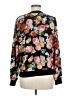 Sisters 100% Polyester Floral Black Track Jacket Size M - photo 2
