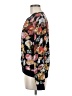Sisters 100% Polyester Floral Black Track Jacket Size M - photo 5