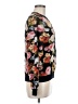 Sisters 100% Polyester Floral Black Track Jacket Size M - photo 4