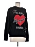 Karl Lagerfeld Paris Hearts Black Pullover Sweater Size M - photo 1