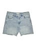 OAT Blue Denim Shorts Size 10 - photo 1